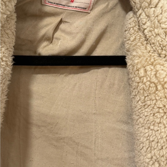 Free people so cozy slouchy teddy sherpa jacket coat - Picture 13 of 14